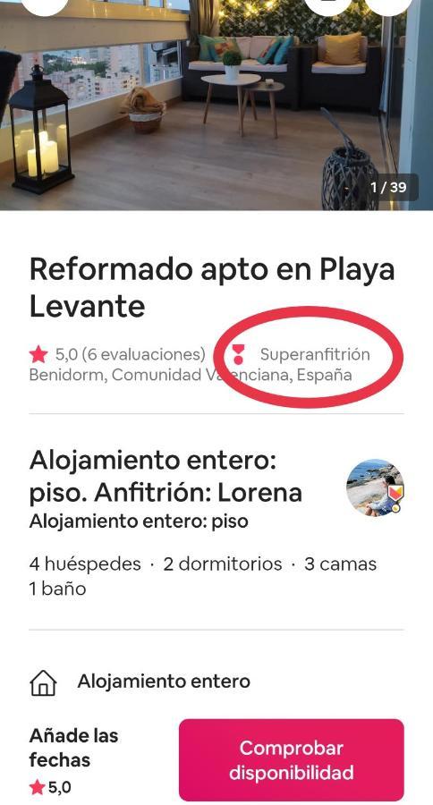 Playa Levante, Recien Reformado Benidorm Zewnętrze zdjęcie
